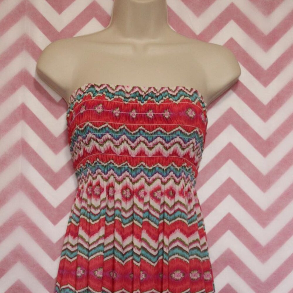 Long Colorful Maxi Dress Size M